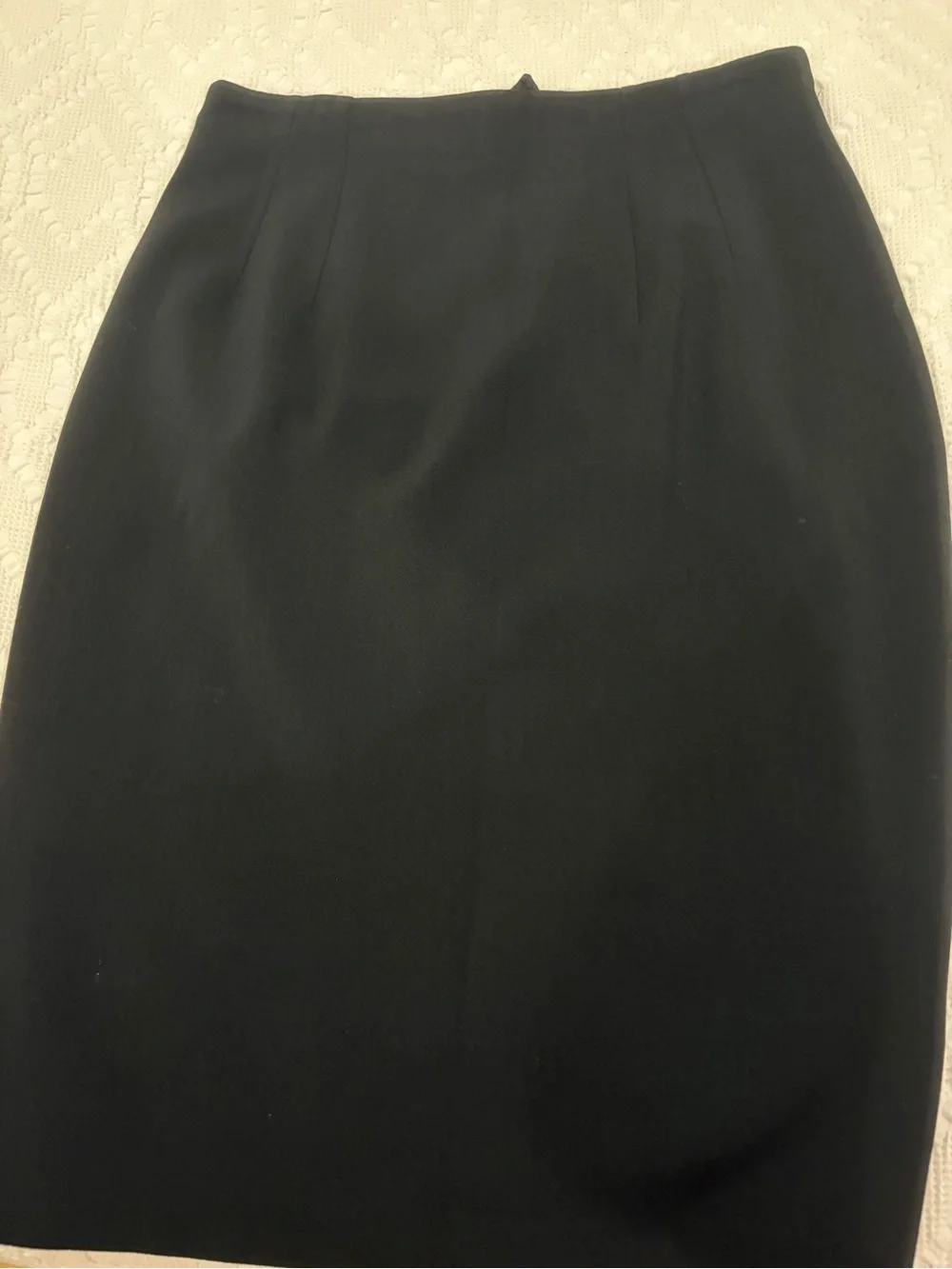 Armani Collezioni Black Tailored Pencil Skirt